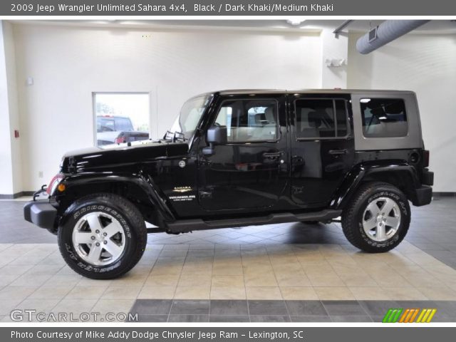 2009 Jeep Wrangler Unlimited Sahara 4x4 in Black