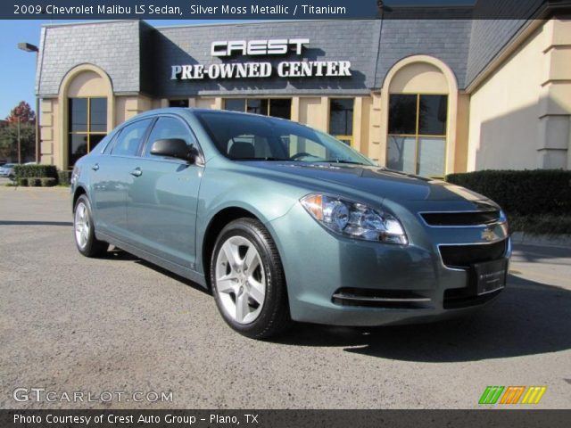 2009 Chevrolet Malibu LS Sedan in Silver Moss Metallic