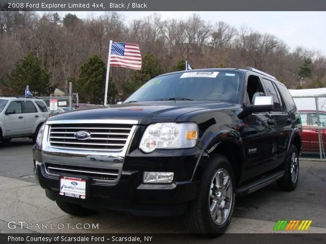 2008 Ford Explorer Limited 4x4 in Black
