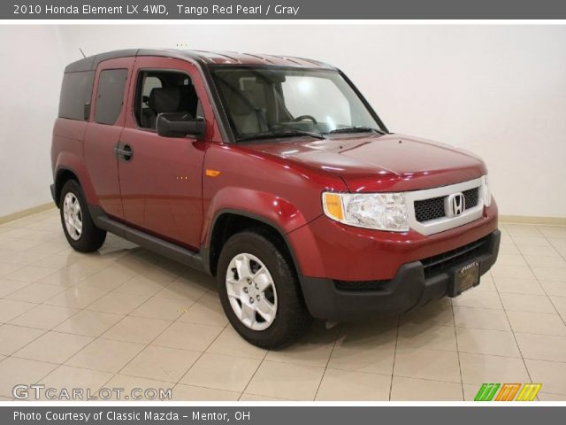 2010 Honda Element LX 4WD in Tango Red Pearl