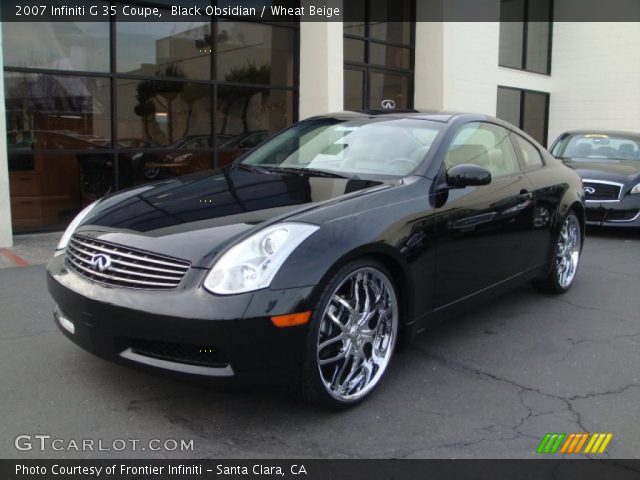 2007 Infiniti G 35 Coupe in Black Obsidian