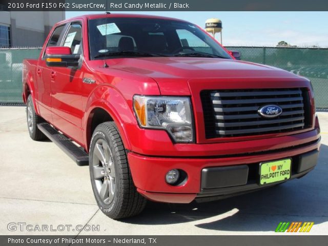 2010 Ford F150 FX2 SuperCrew in Red Candy Metallic