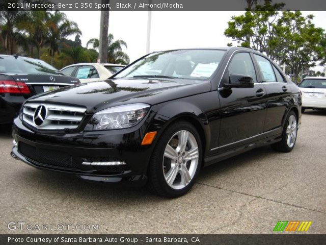 2011 Mercedes-Benz C 350 Sport in Black