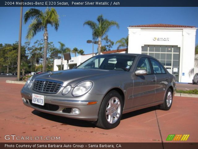 2004 Mercedes-Benz E 320 Sedan in Pewter Silver Metallic