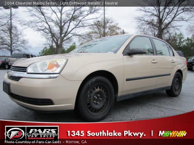 2004 Chevrolet Malibu Sedan in Light Driftwood Metallic