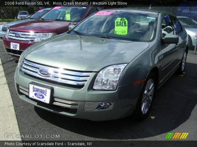 2008 Ford Fusion SEL V6 in Moss Green Metallic
