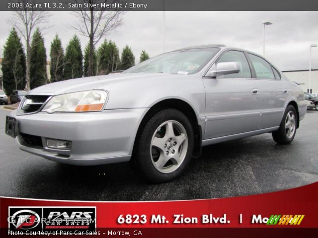 2003 Acura TL 3.2 in Satin Silver Metallic