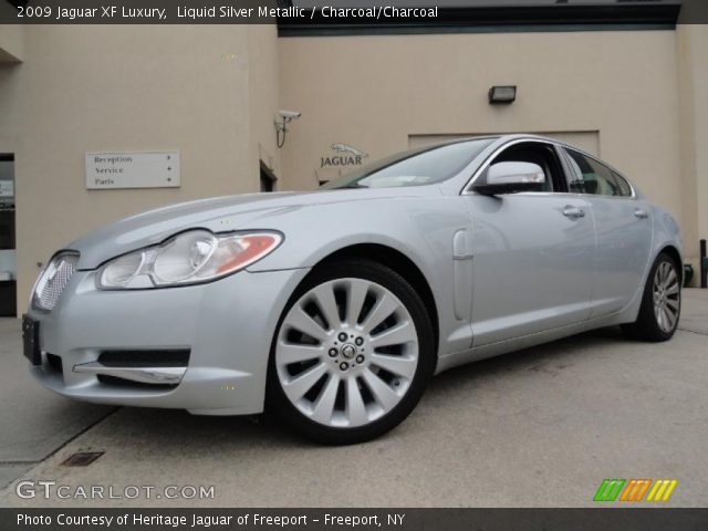 2009 Jaguar XF Luxury in Liquid Silver Metallic