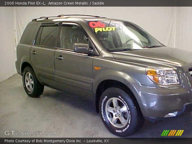 2006 Honda Pilot EX-L in Amazon Green Metallic