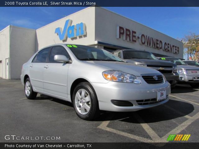 2008 Toyota Corolla LE in Silver Streak Mica