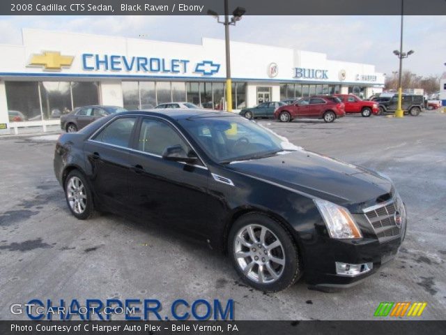 2008 Cadillac CTS Sedan in Black Raven