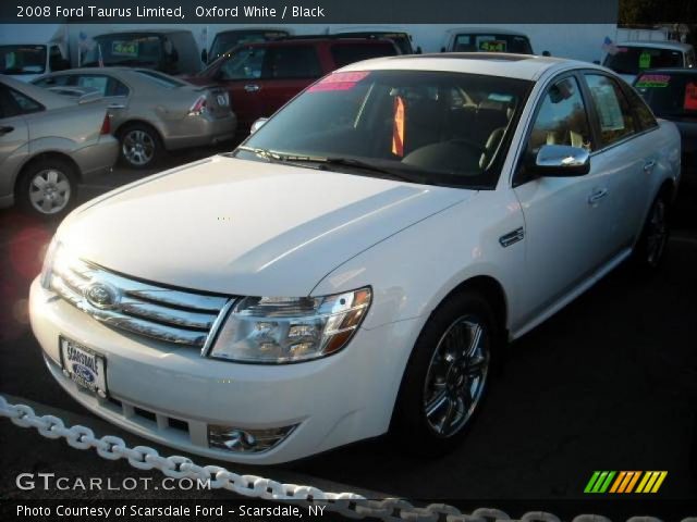 2008 Ford Taurus Limited in Oxford White