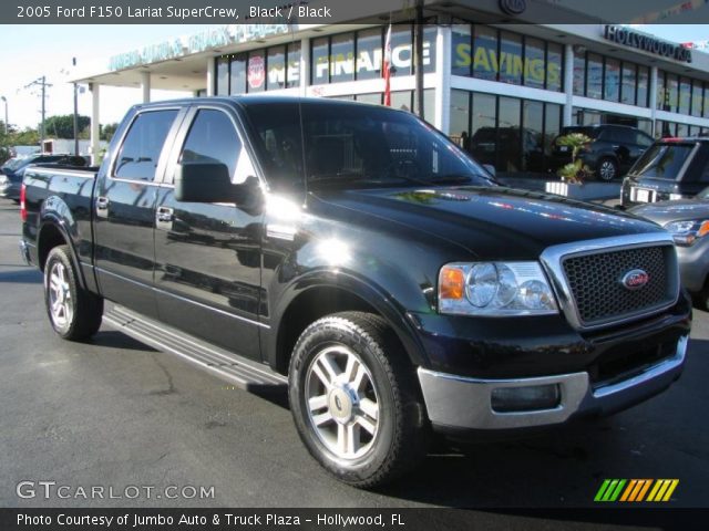 2005 Ford F150 Lariat SuperCrew in Black