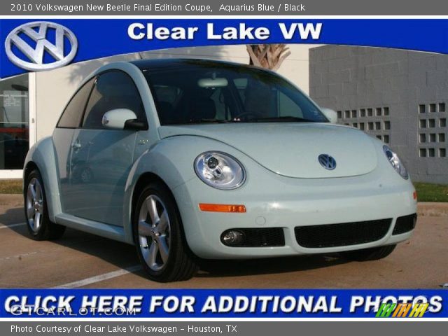 2010 Volkswagen New Beetle Final Edition Coupe in Aquarius Blue