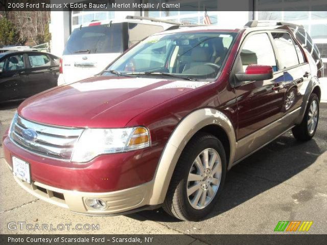 2008 Ford Taurus X Eddie Bauer in Merlot Metallic