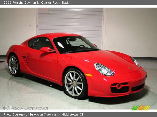 2006 Porsche Cayman S in Guards Red