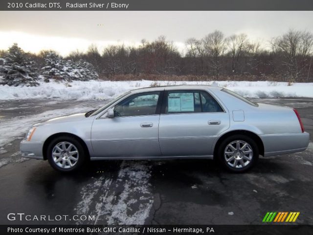 2010 Cadillac DTS  in Radiant Silver