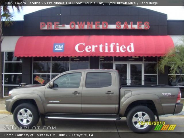 2009 Toyota Tacoma V6 PreRunner TRD Sport Double Cab in Pyrite Brown Mica