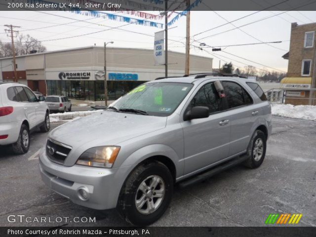 2006 Kia Sorento LX 4x4 in Silver