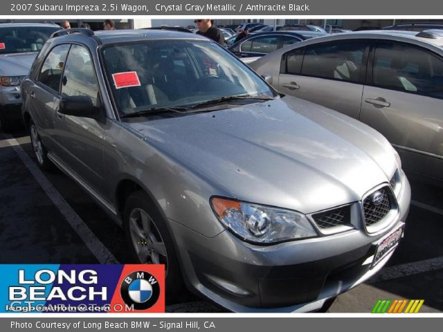 2007 Subaru Impreza 2.5i Wagon in Crystal Gray Metallic