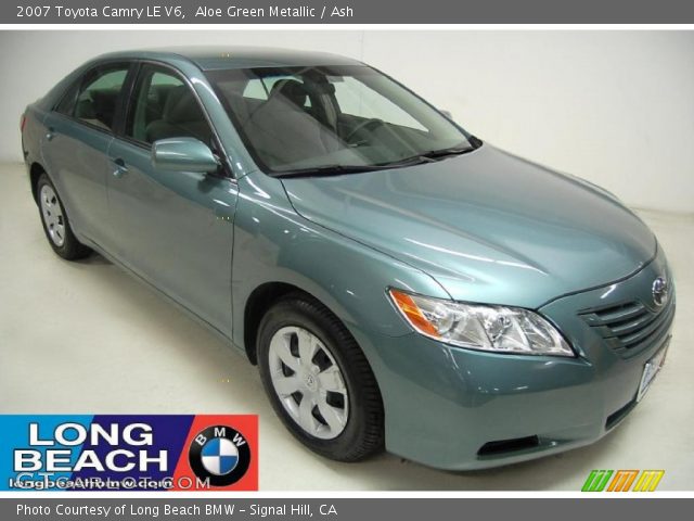 2007 Toyota Camry LE V6 in Aloe Green Metallic