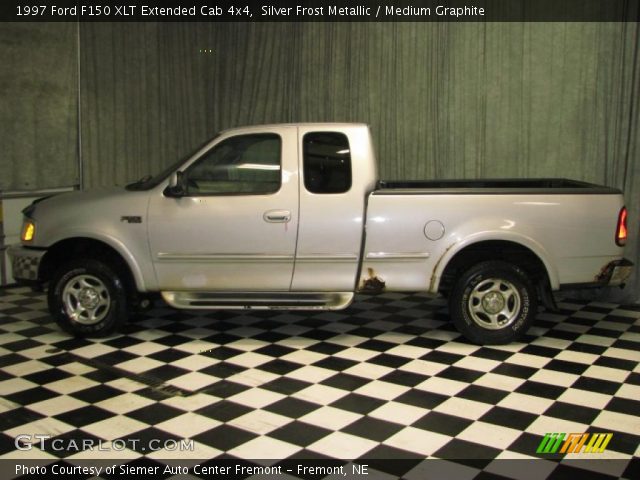 1997 Ford F150 XLT Extended Cab 4x4 in Silver Frost Metallic