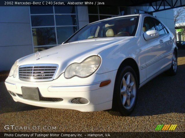 2002 Mercedes-Benz C 240 Sedan in Alabaster White