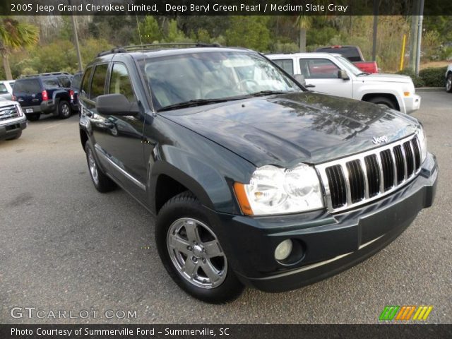 2005 Jeep Grand Cherokee Limited in Deep Beryl Green Pearl