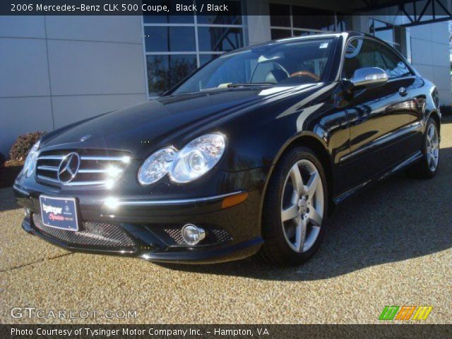 2006 Mercedes-Benz CLK 500 Coupe in Black