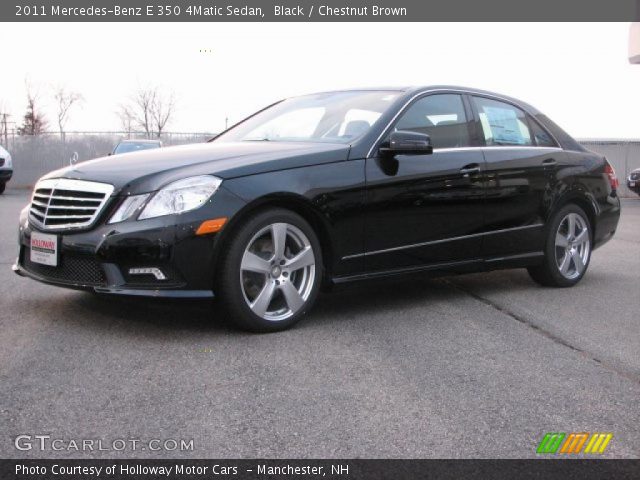 2011 Mercedes-Benz E 350 4Matic Sedan in Black
