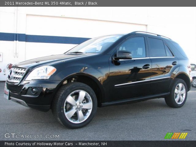 2011 Mercedes-Benz ML 350 4Matic in Black