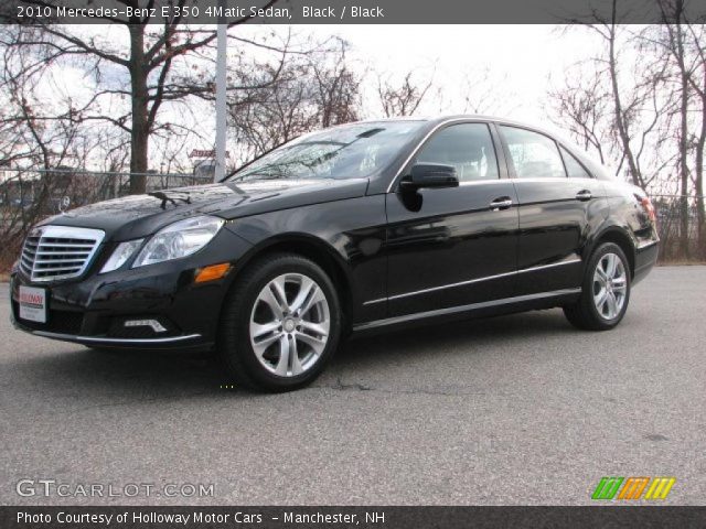 2010 Mercedes-Benz E 350 4Matic Sedan in Black