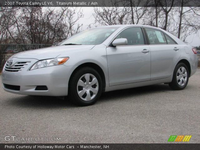 2007 Toyota Camry LE V6 in Titanium Metallic