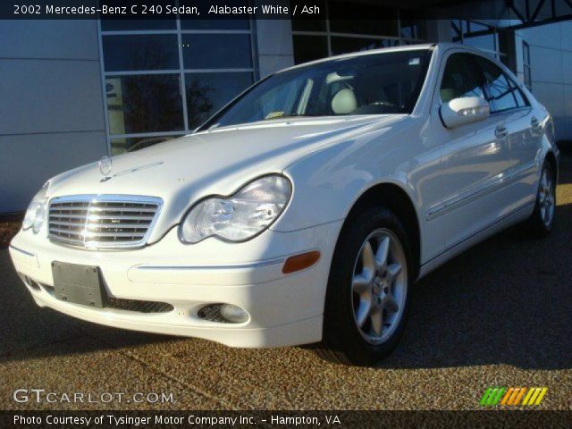 2002 Mercedes-Benz C 240 Sedan in Alabaster White