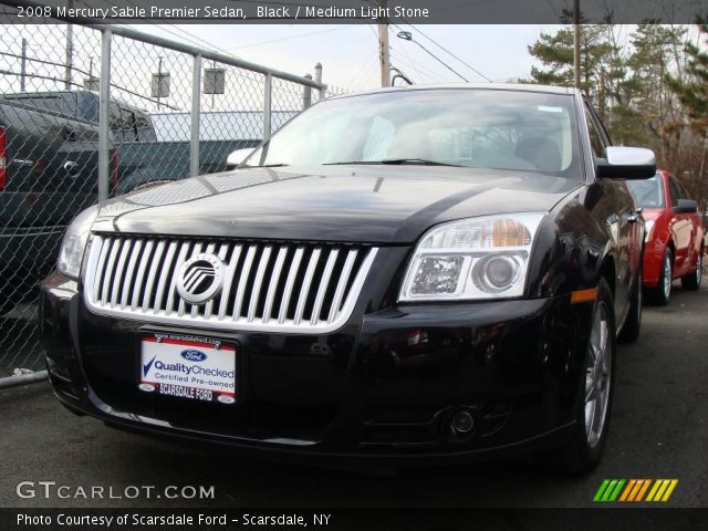 2008 Mercury Sable Premier Sedan in Black