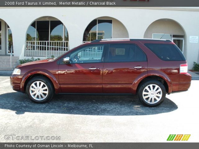 2008 Ford Taurus X Limited in Merlot Metallic