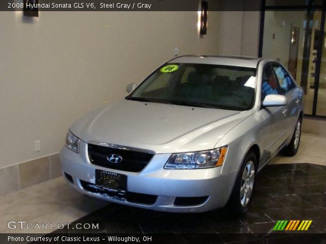 2008 Hyundai Sonata GLS V6 in Steel Gray