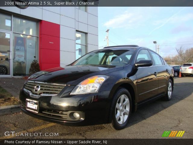 2008 Nissan Altima 2.5 SL in Super Black