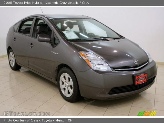 2008 Toyota Prius Hybrid in Magnetic Gray Metallic