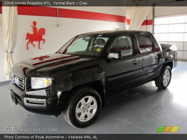 2008 Honda Ridgeline RTL in Formal Black