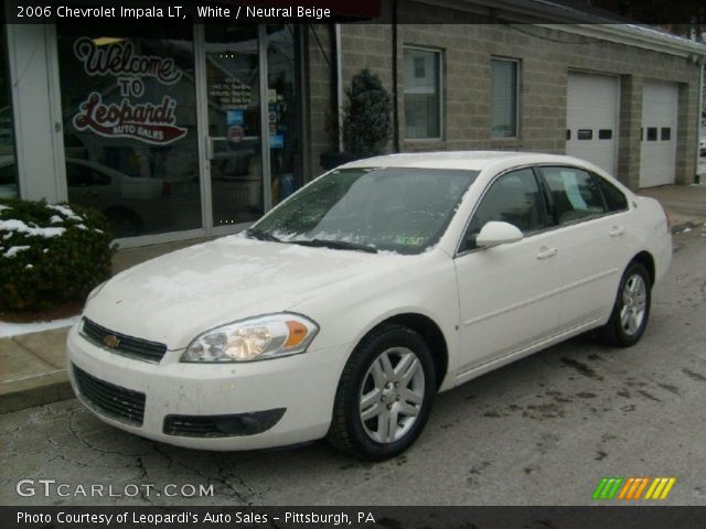 2006 Chevrolet Impala LT in White