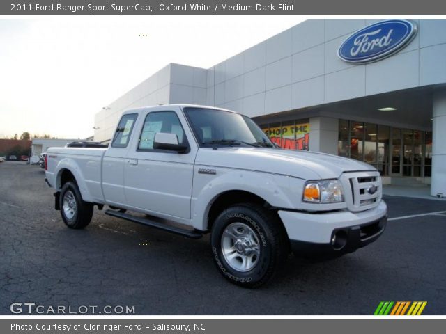 2011 Ford Ranger Sport SuperCab in Oxford White