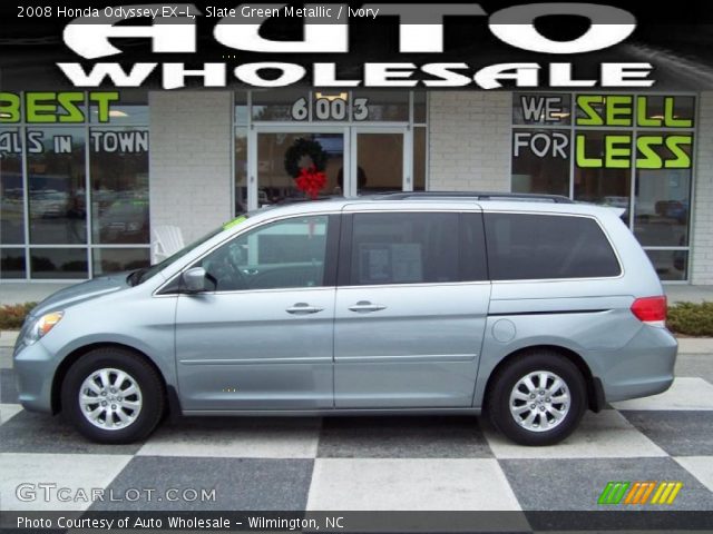 2008 Honda Odyssey EX-L in Slate Green Metallic