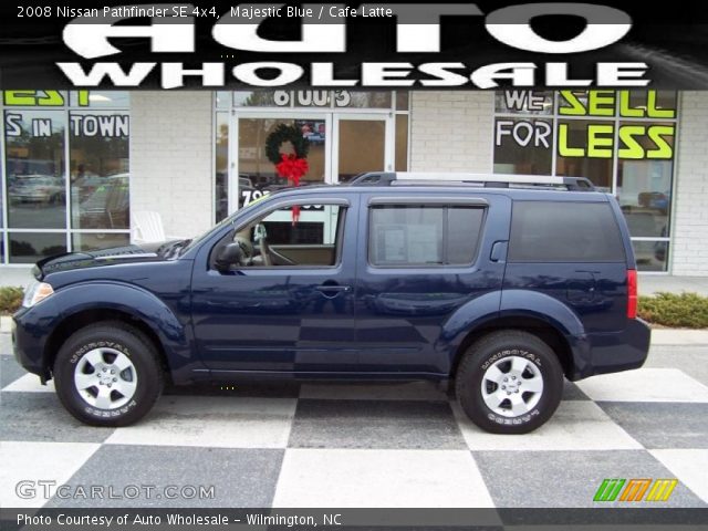 2008 Nissan Pathfinder SE 4x4 in Majestic Blue