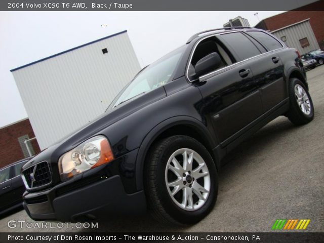 2004 Volvo XC90 T6 AWD in Black