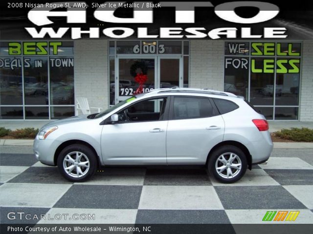 2008 Nissan Rogue SL AWD in Silver Ice Metallic