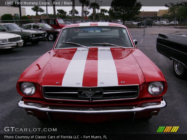 1965 Ford Mustang Coupe in Red