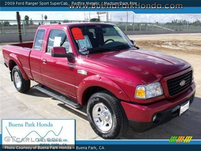 2009 Ford Ranger Sport SuperCab in Redfire Metallic