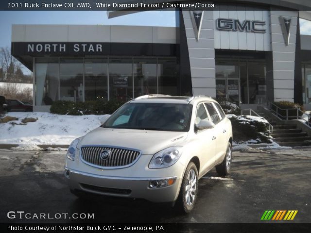 2011 Buick Enclave CXL AWD in White Diamond Tricoat