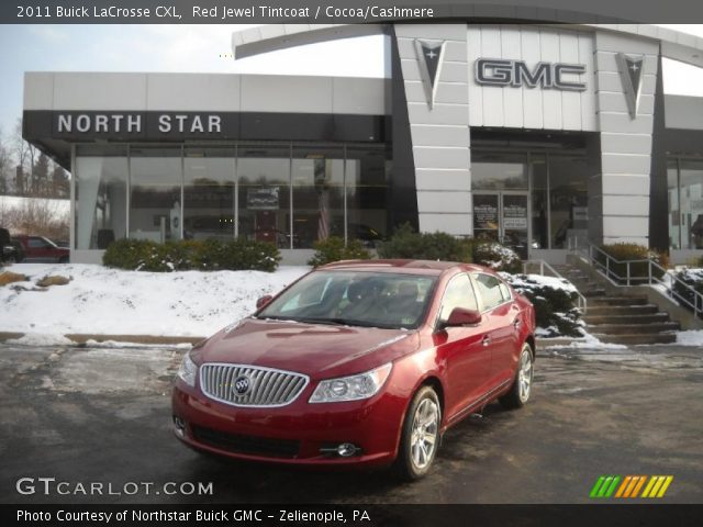 2011 Buick LaCrosse CXL in Red Jewel Tintcoat